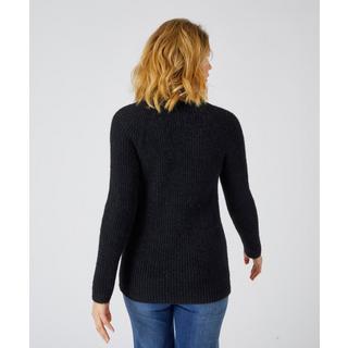 Damart  Pullover aus umweltfreundlichem Fransenstrick mit Polokragen. 