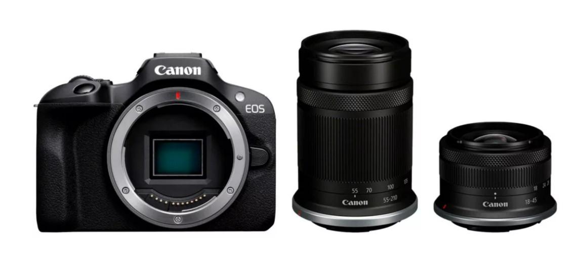 Canon  Canon EOS R100 kit (18-45)(55-210) (no adapter) 