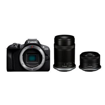 Canon EOS R100 kit (18-45)(55-210) (no adapter)