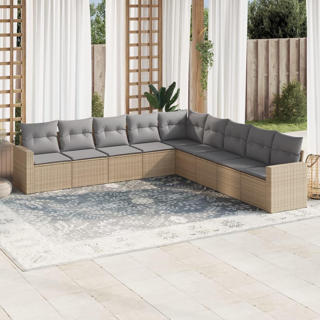 VidaXL Garten sofagarnitur poly-rattan  