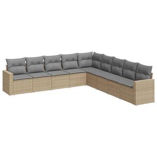 VidaXL Garten sofagarnitur poly-rattan  