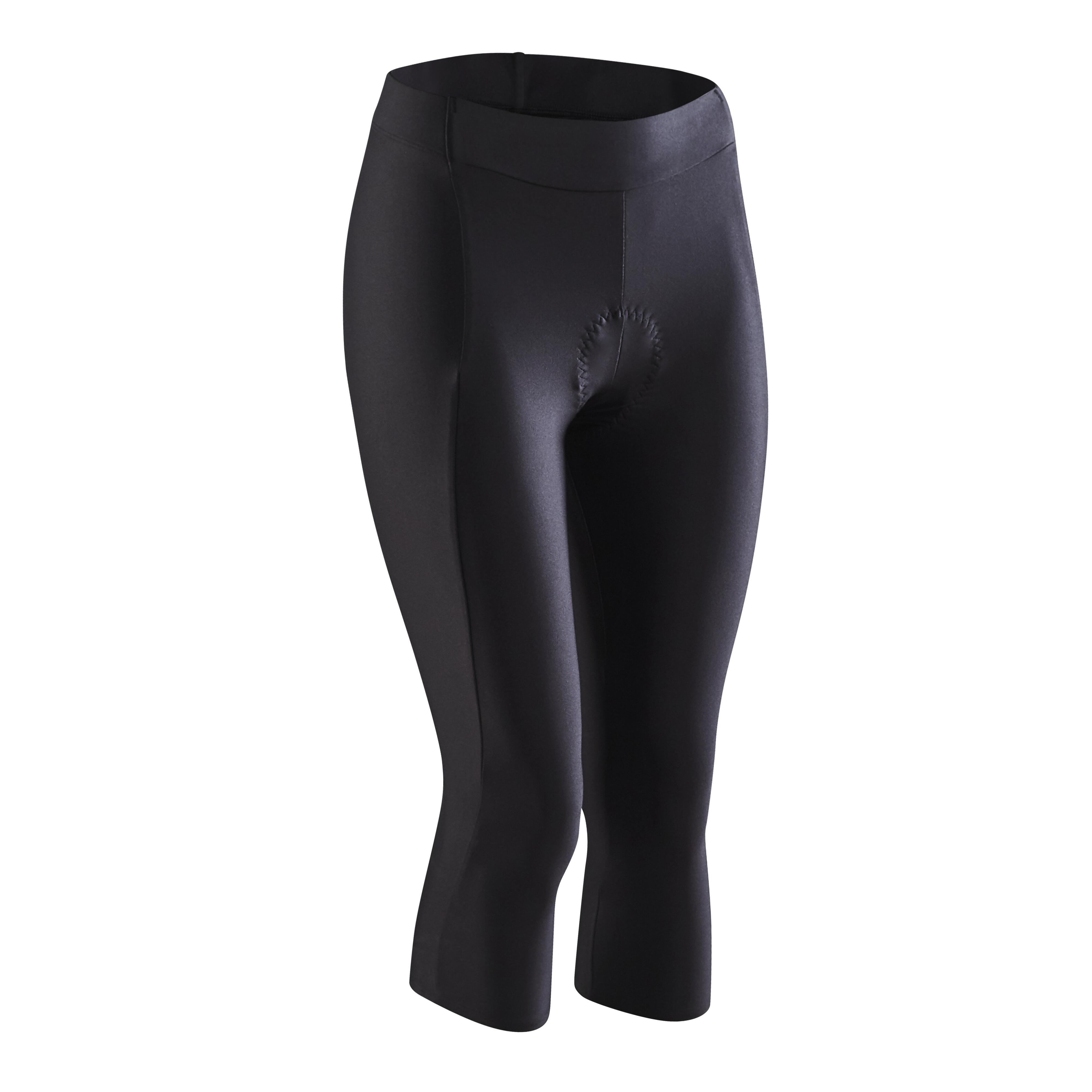 Image of 3/4-radhose Mit Trägern - 100 Unisex Schwarz Leicht XS