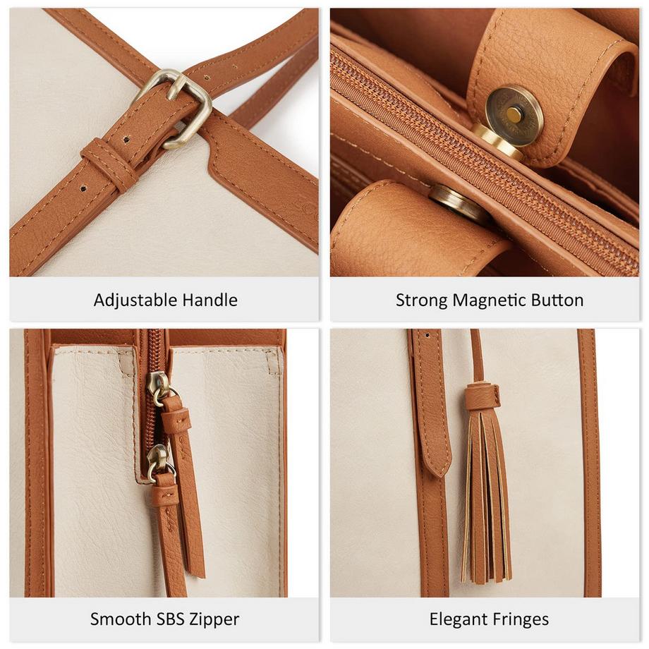 Only-bags.store Laptop Aktentasche Grosse Handtasche Business Arbeitstasche  