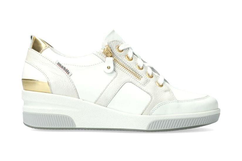 Image of Trudie - Leder Sneaker Damen Weiss 40