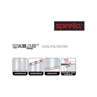 spirella Duschvorhang PRIMO Polyester  