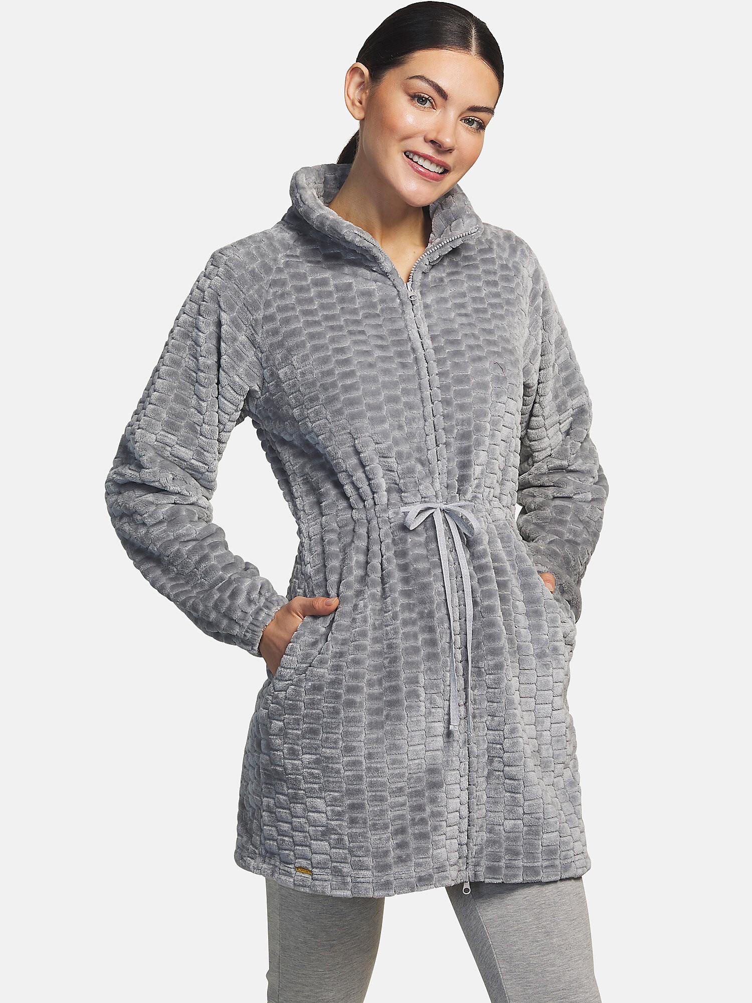 Image of Innenjacke Mit Reißverschluss Supersoft Damen Grau M