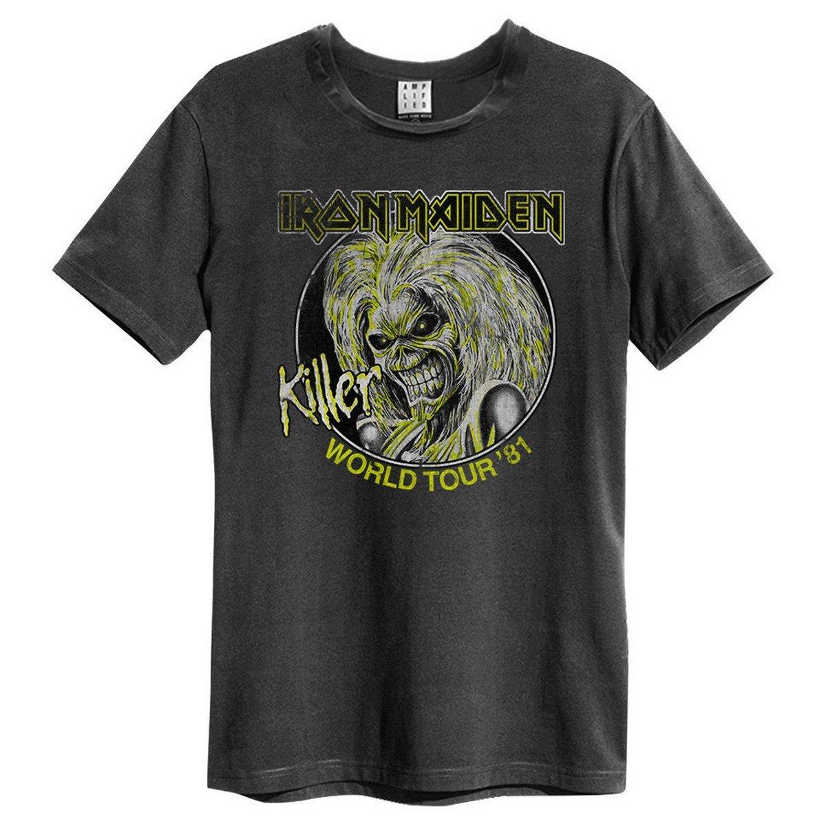 Image of Killer World Tour '81 Tshirt Damen Charcoal Black XS