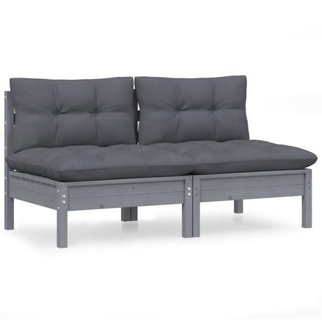 VidaXL 2-sitzer-gartensofa kiefernholz  