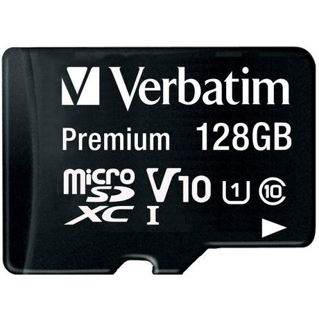 Verbatim  VERBATIM Micro SDXC Card 128GB 44085 with Adapter Class 10. UHS 1 