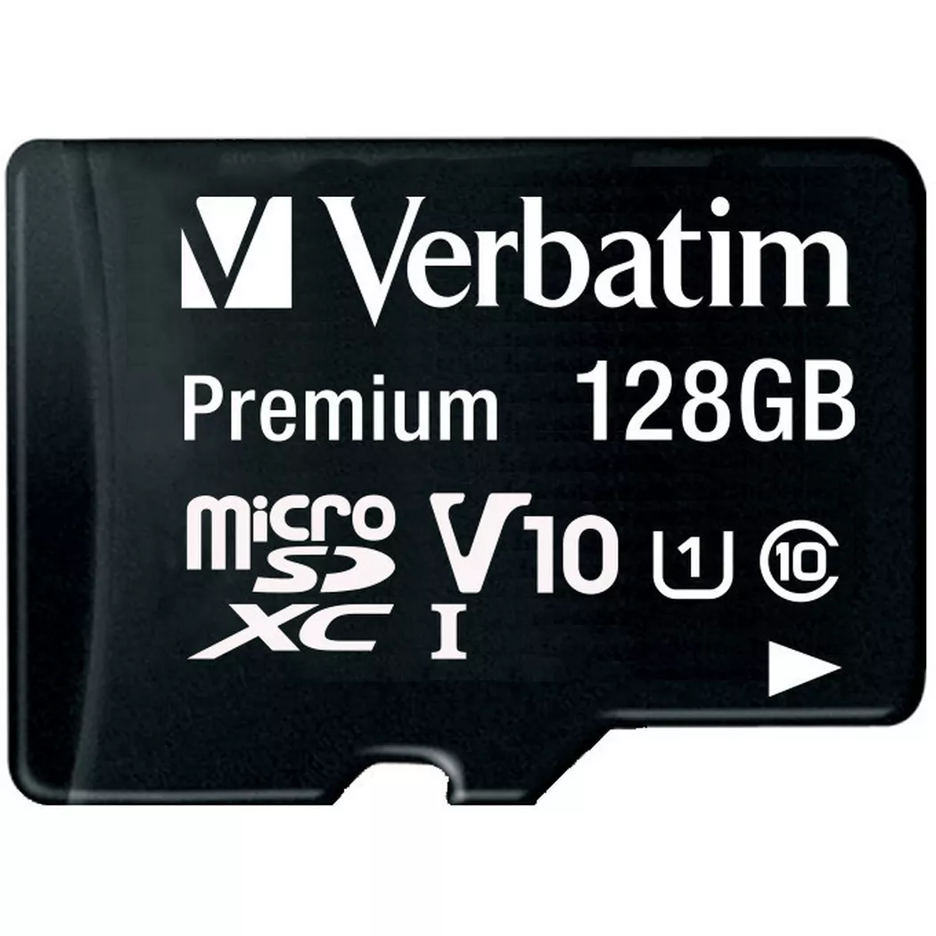 Verbatim Premium 128GB MicroSDXC Card Class 10, none