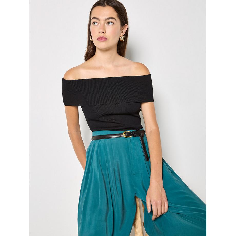 APRICOT Rippstrick Bardot Oberteil  