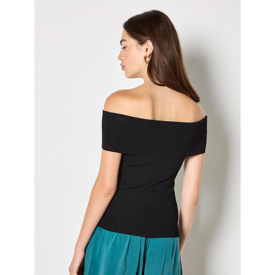 APRICOT Rippstrick Bardot Oberteil  