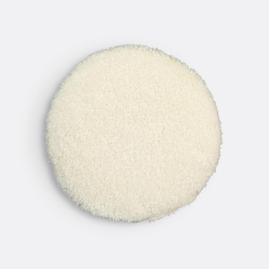 Galette chaise en sherpa Ouate