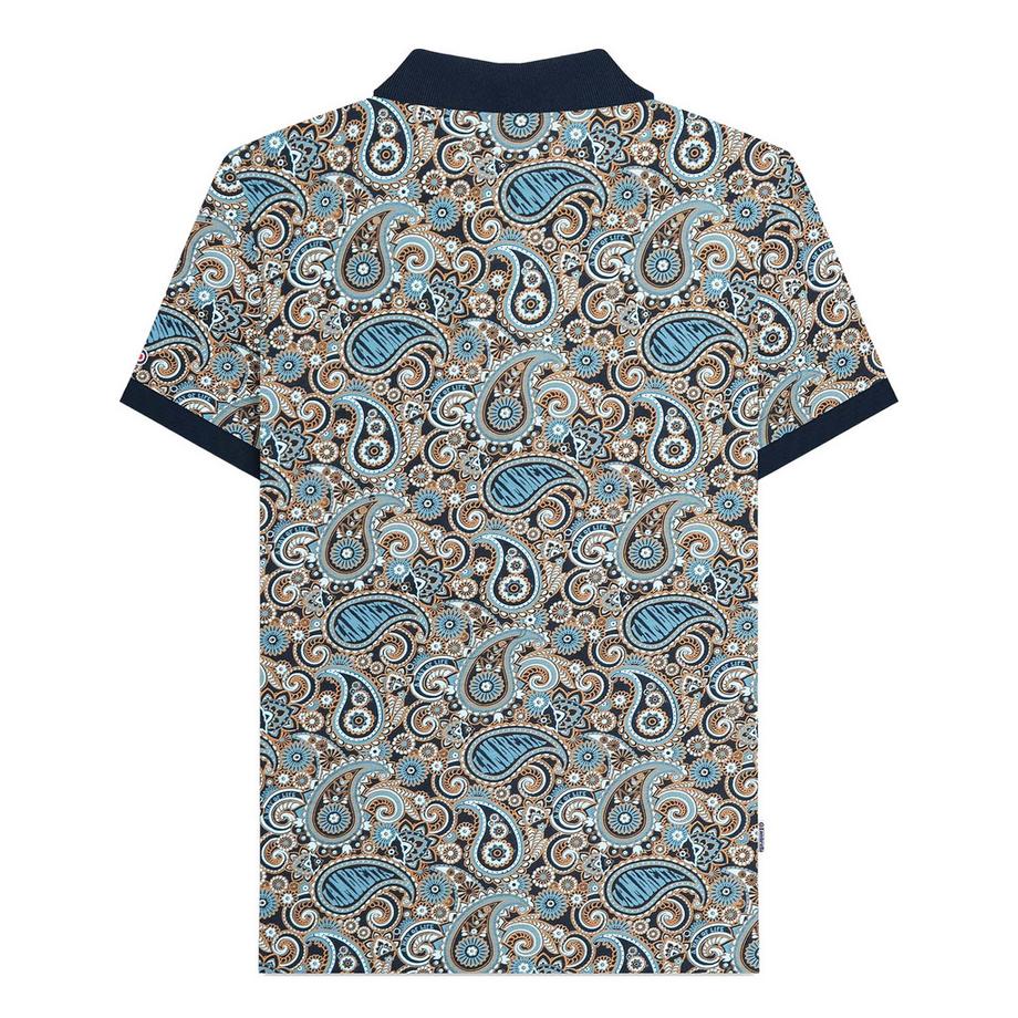 Lambretta Polo Imprimé Paisley  