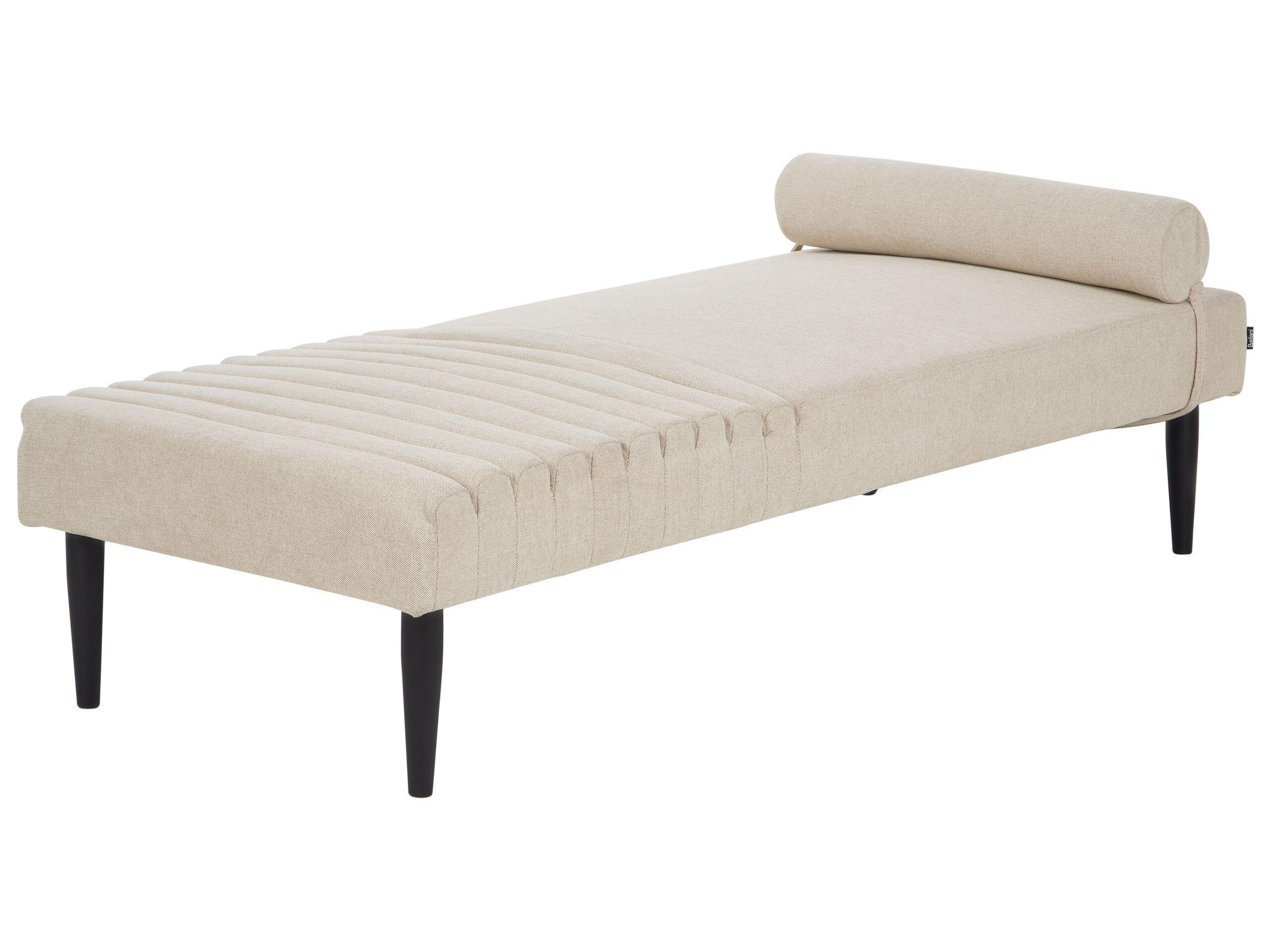 Beliani Chaise longue en Polyester Moderne MAURIAC  