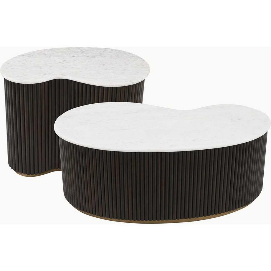 mutoni Table basse Mayfield (lot de 2)  