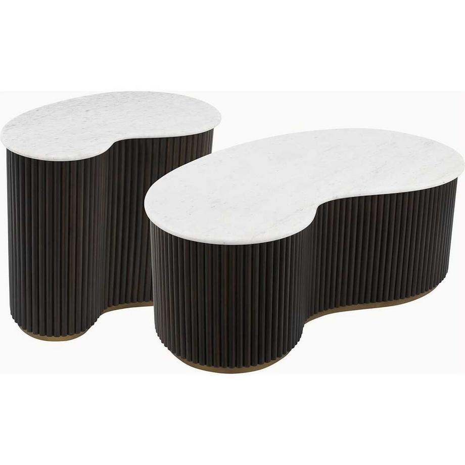 mutoni Table basse Mayfield (lot de 2)  