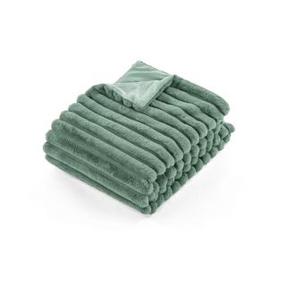 Tiseco Couverture à Rayures Lapin  