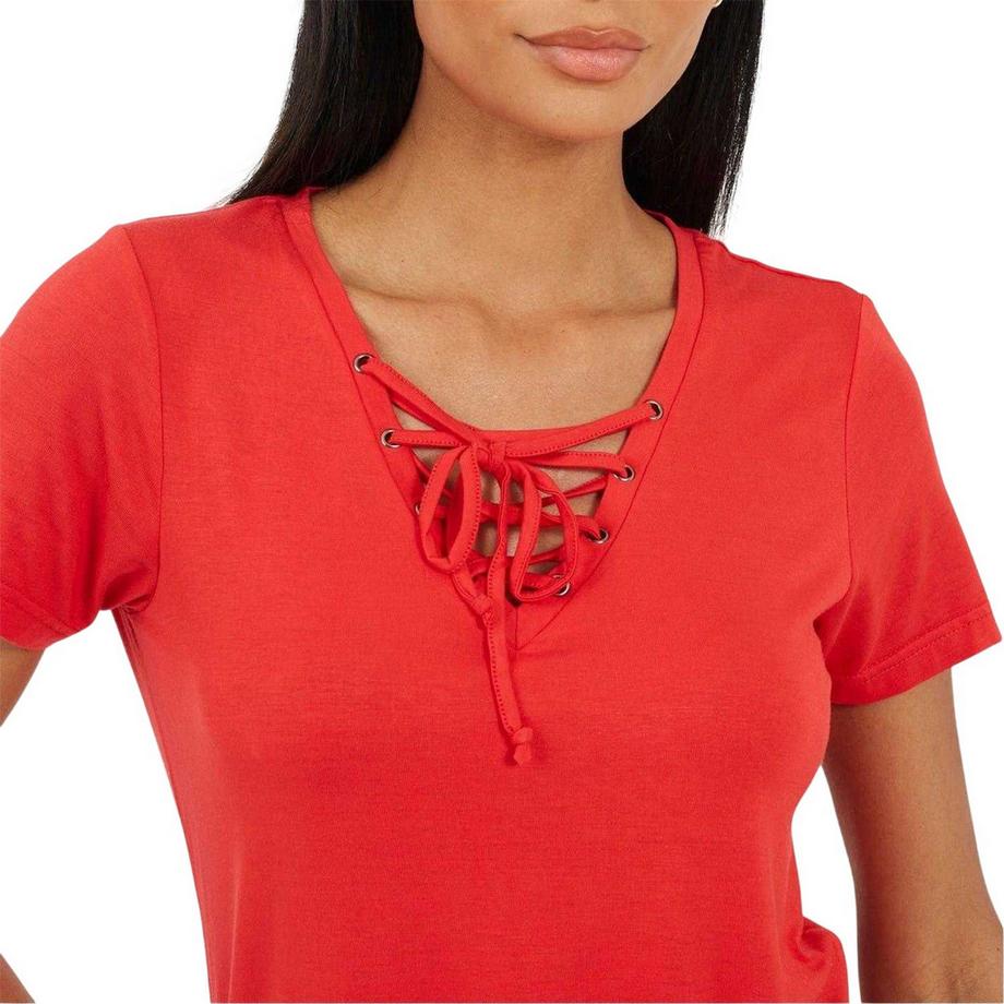 Brave Soul T-Shirt à Lacets  