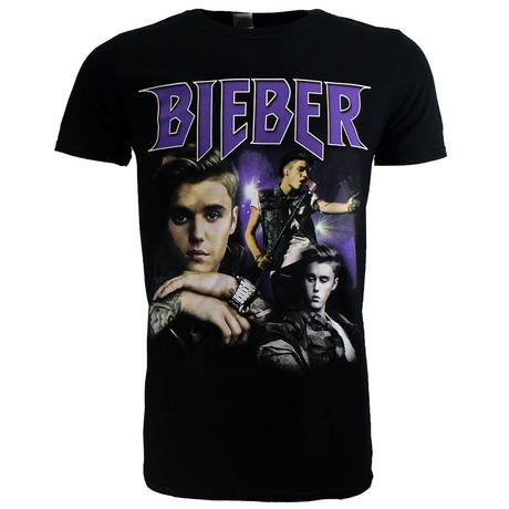 JUSTIN BIEBER  Tshirt HOMAGE 