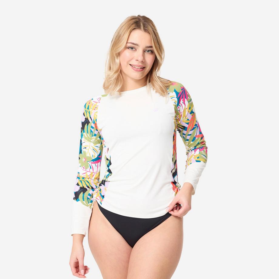 DECATHLON  Top donna maniche lunghe surf poliestere 