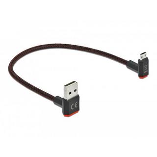 DeLock  85264 cavo USB 0,2 m USB 2.0 USB A Micro-USB B Nero 