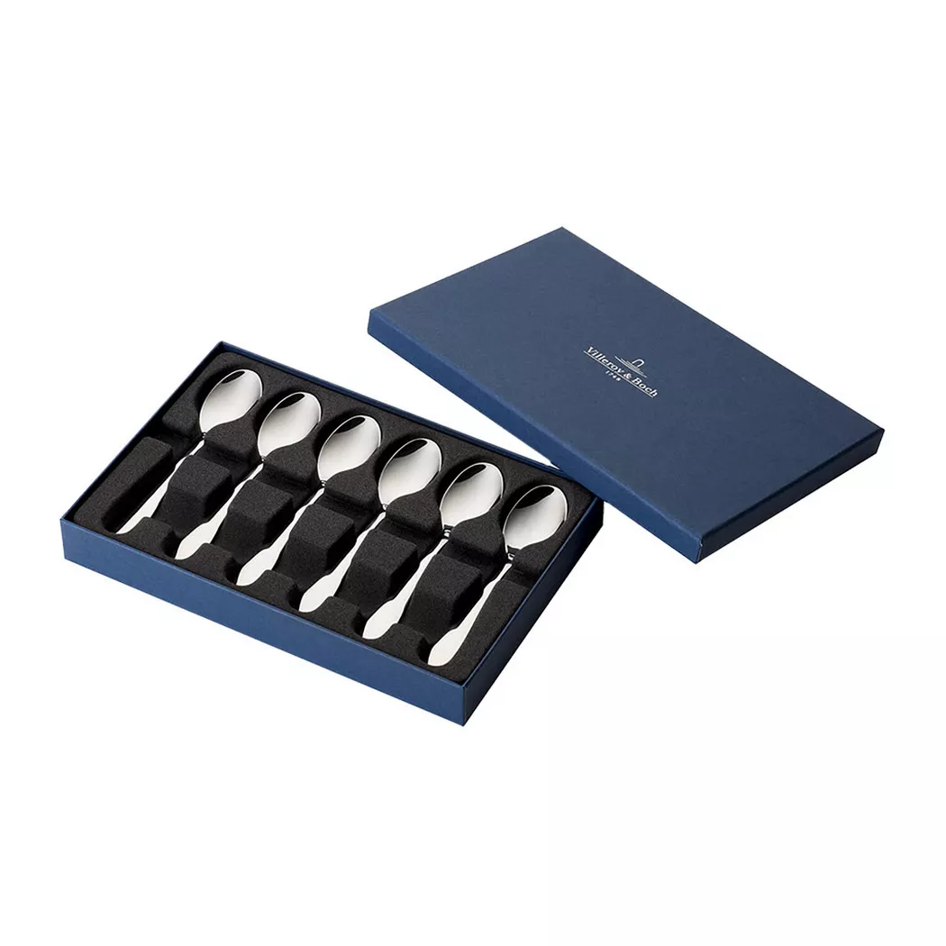 Villeroy & Boch Besteck-Set "Espressolöffel Oscar silber"