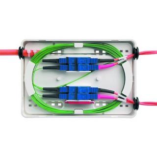 Telegärtner  MICRO-Spleissbox inkl. 4xSC-Kupplung, Zubehör 