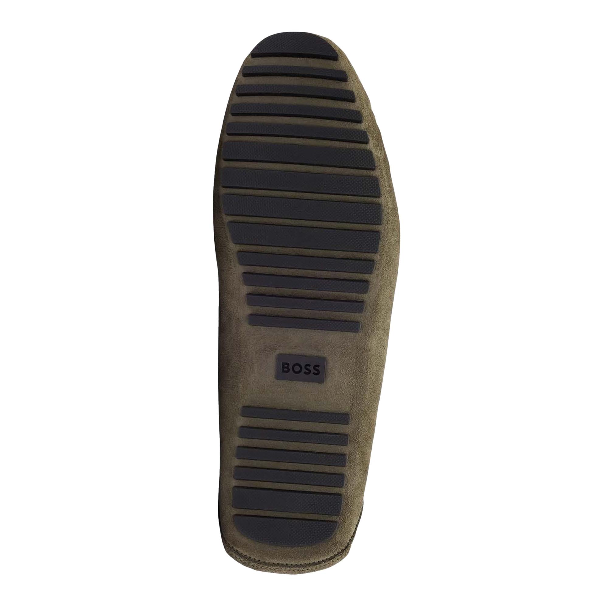 BOSS  Mokassins Driver, Wildleder 