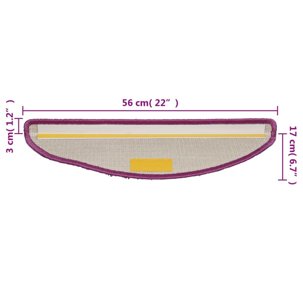 VidaXL tappetino per scale Polipropilene  