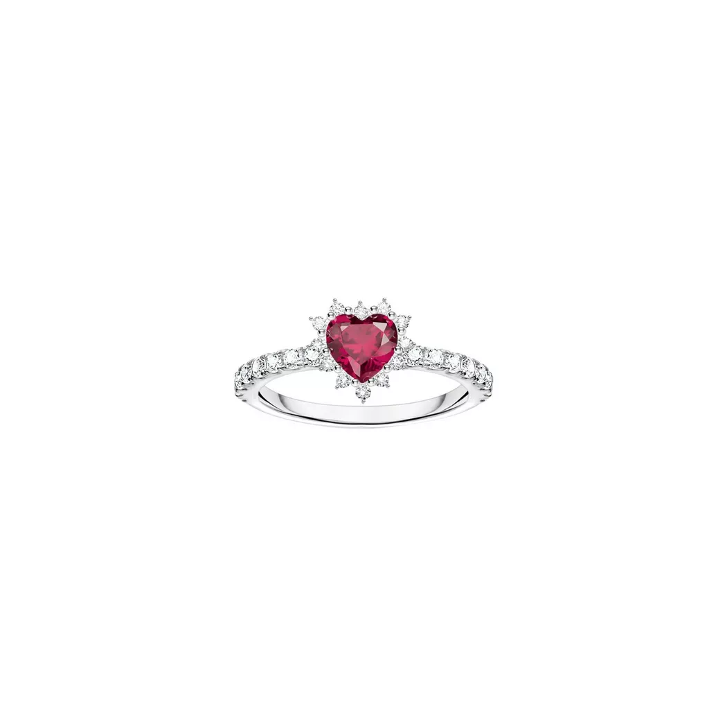THOMAS SABO - r HerzRing Romance, 18mm, Rosso