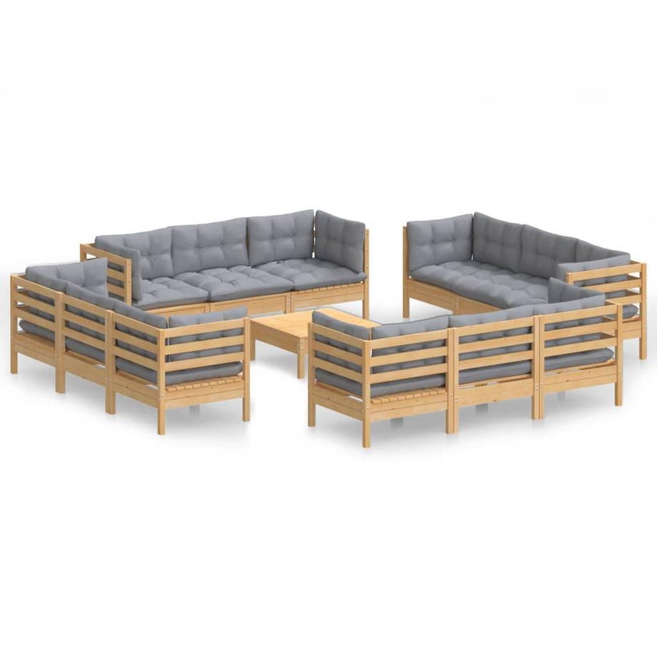 set da giardino Legno di pino