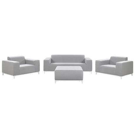 Beliani Lounge Set mit Tisch aus Polyester Modern ROVIGO  