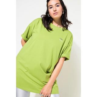 Studio Untold  T-shirt dal taglio oversize con stampa sul retro, scollo a girocollo e mezze maniche 