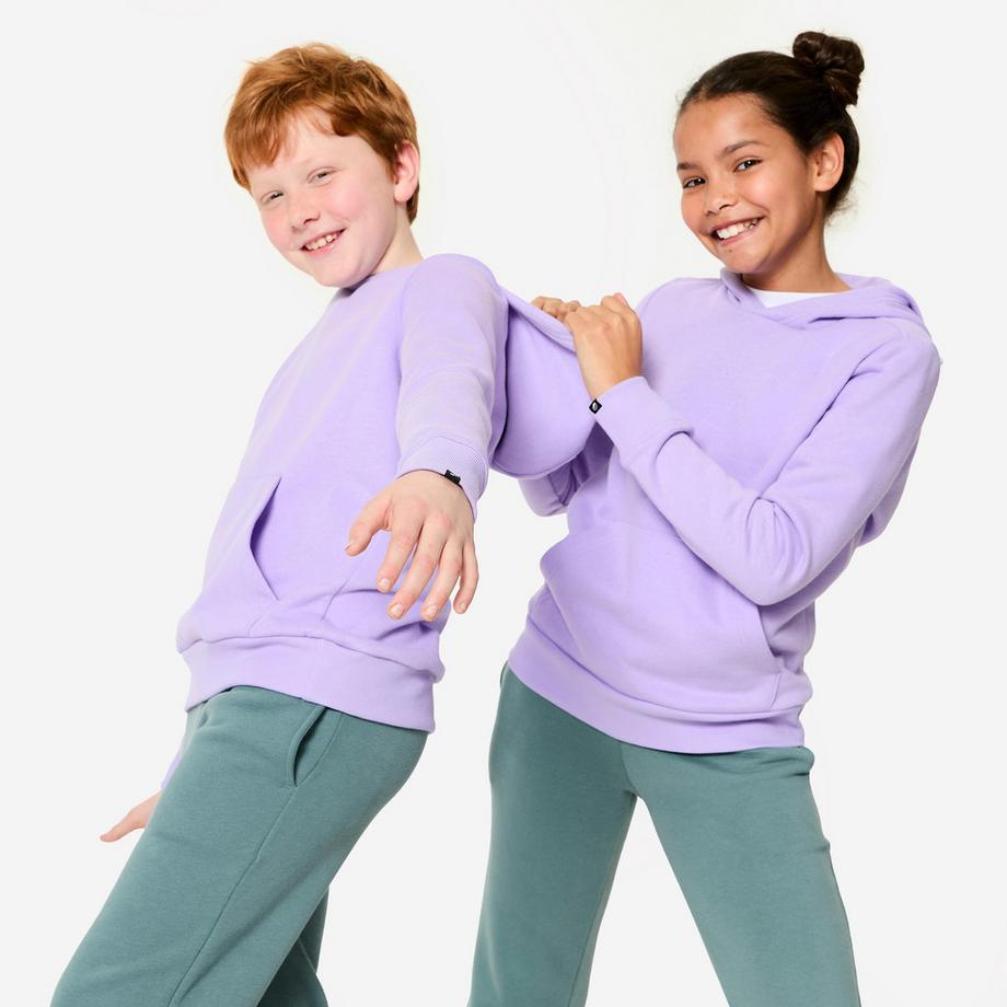 DOMYOS  Sweat enfant à capuche coton 