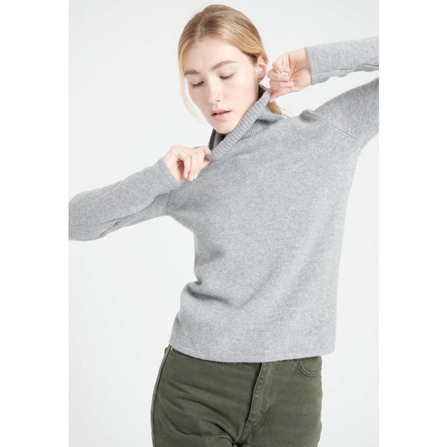 Studio Cashmere8 LILLY 19 Pull col roulé 4 fils en cachemire  