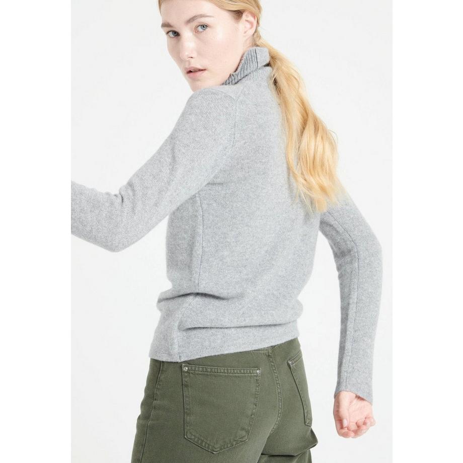 Studio Cashmere8 LILLY 19 Pull col roulé 4 fils en cachemire  