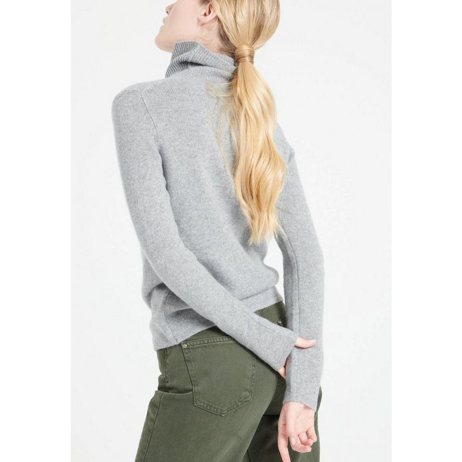 Studio Cashmere8 LILLY 19 Pull col roulé 4 fils en cachemire  