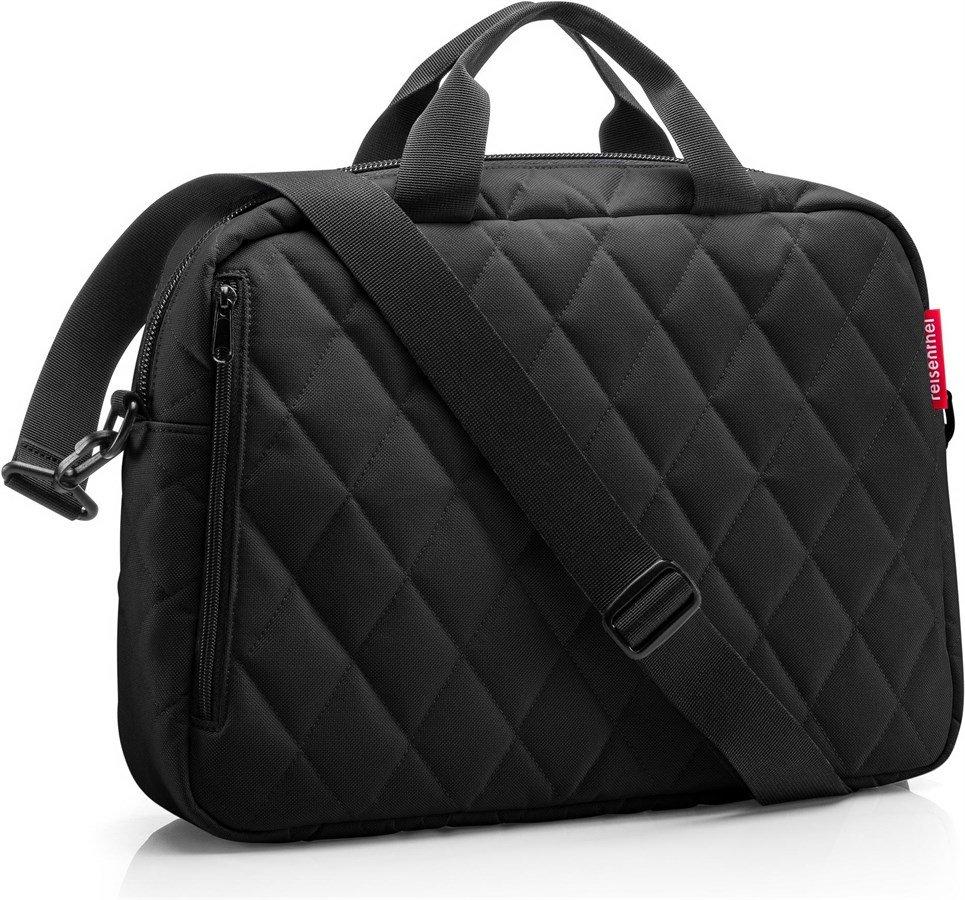 Image of Notebooktasche Workbag Rhombus Black bis 14“