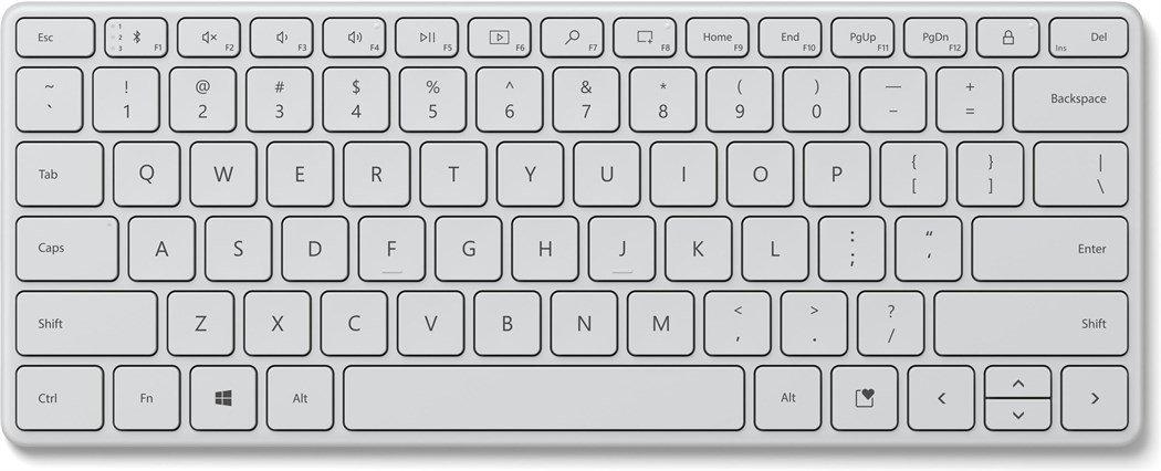 Microsoft  Designer Compact Keyboard Gris 