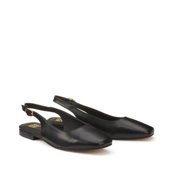 Slingback-Ballerinas aus Leder