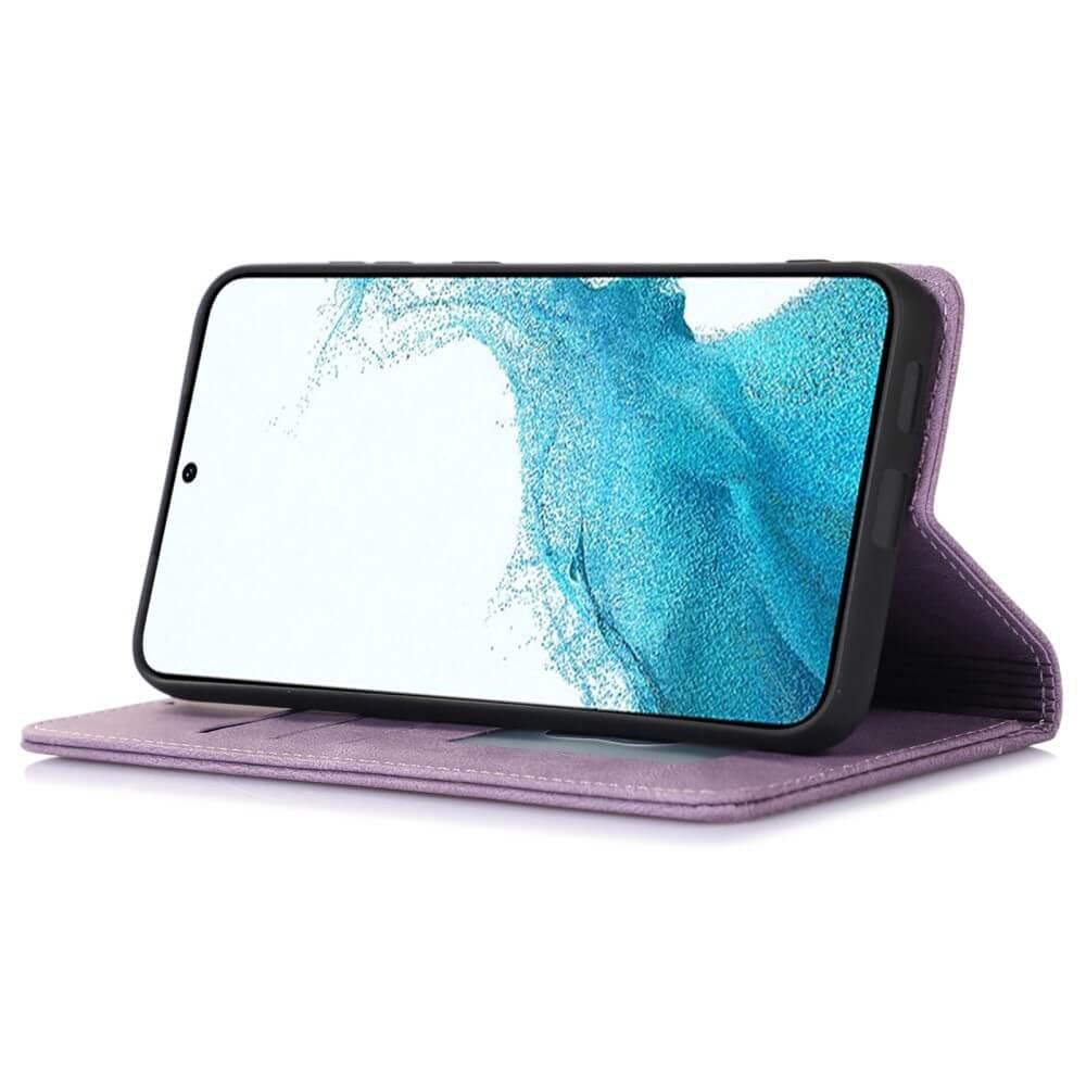 Cover-Discount  Galaxy A25 5G - Vintage Flip Case Hülle 