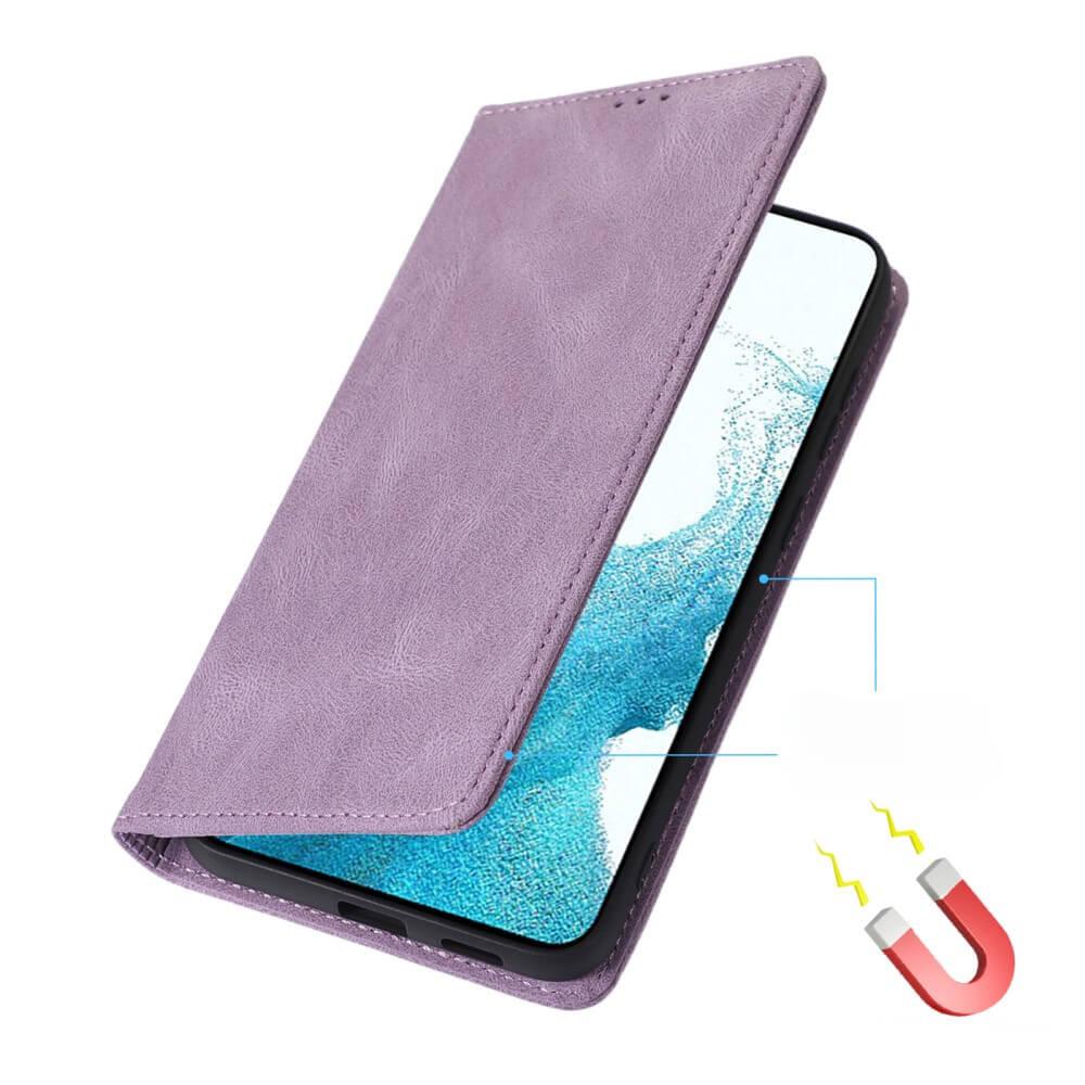 Cover-Discount  Galaxy A25 5G - Vintage Flip Case Hülle 