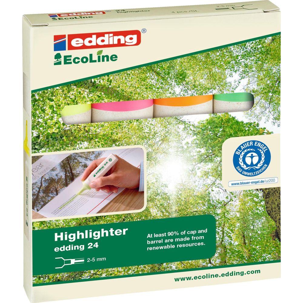 Image of Textliner 24 EcoLine 4 Stück Multicolor