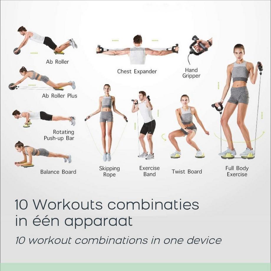 Northio  Wonder Core Genius - Appareil de fitness 10 en 1 