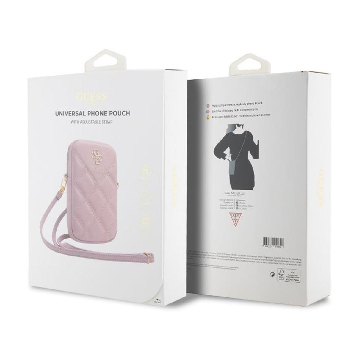 GUESS Borsa Telefono Imbottita Logo 4G  