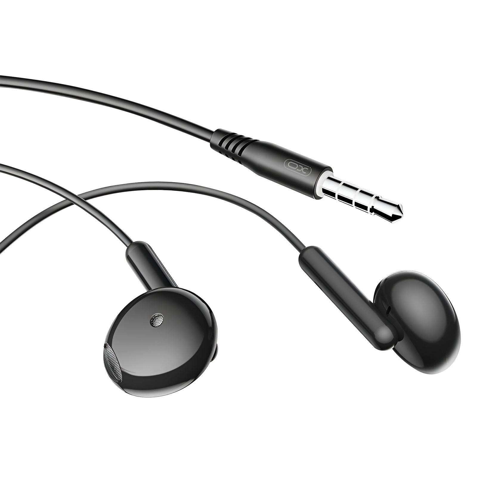 Avizar  Auricolari XO cablati jack 3,5 mm nero 