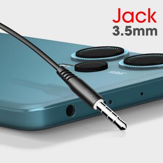 Avizar  Auricolari XO cablati jack 3,5 mm nero 