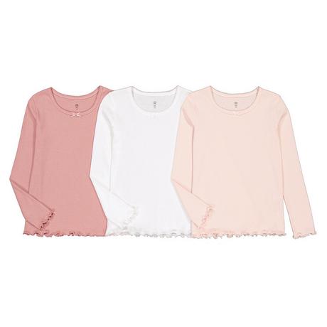 La Redoute Collections  3er-Pack Unterziehshirts aus Baumwolle 