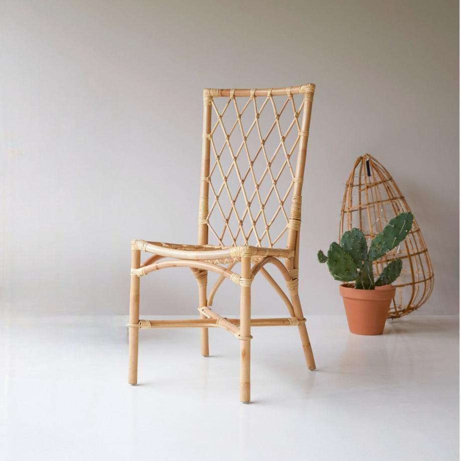 Tikamoon Chaise en rotin Zélie  